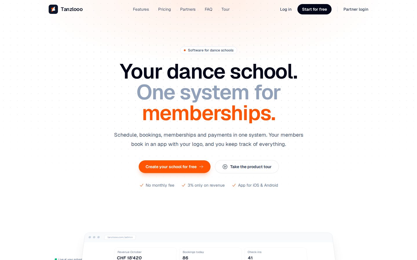Tanzlooo website